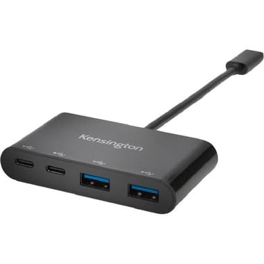 Kensington CH1000 USB Hub
USB-C (3.1), 4 Port (2X USB-A/2X USB-C), Black