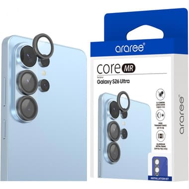 اراري كور ام آر واقي شاشة للهاتف الذكي
متوافق مع سامسونج جالكسي اس 26 الترا, اطار معدني من الا لمنيوم