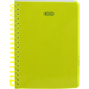 Roco Neon Notebook
A6, 80 Sheets, Single Ruled (Arabic), Yellow