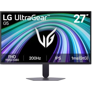 LG 27G523B 27" Gaming Monitor
FHD (Full HD), 200 Hz, 1ms (GtG), Black