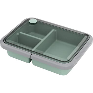 Lunch Box
Rectangle with 3 Partition, Mint Green