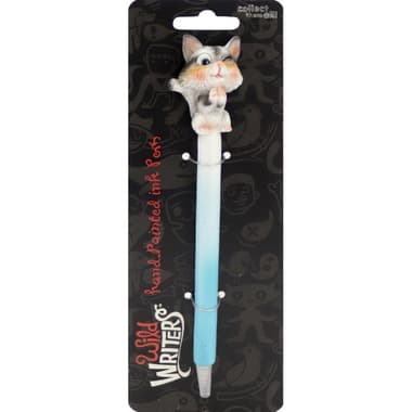 Wild Writers Polystone Cat Rollerball Pen
Blue Ink Color, Medium, Ballpoint