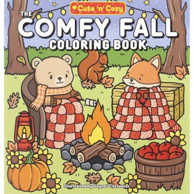 Cute 'n' Cozy: The Comfy Fall Coloring Book
false