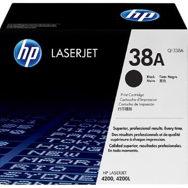 HP 38A Laser Toner
Black