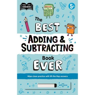 Best Adding & Subtracting Book Ever
Ages 5+