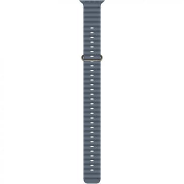 Apple Ocean Band Wrist Strap
for Watch Ultra 3/Watch Ultra 2/Watch Series 11 46/Watch Series 10 46, Elastomer, Regular Band Size, Anchor Blue