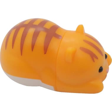 Roco Rubber Eraser
Cat with Orange Stripes and Sharpener, Orange
