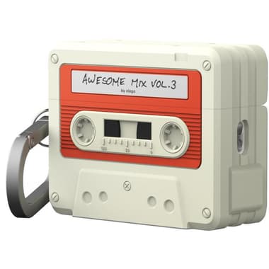 Elago Cassette Tape Earbuds Case
for Apple AirPods Pro 3, Classic White