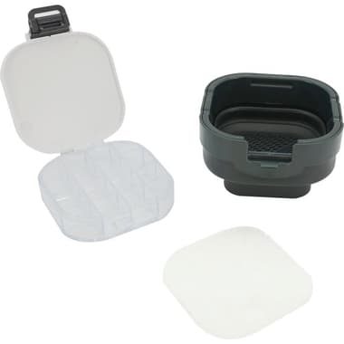 Roco Brush Cleaner with Palette General Craft Tool
Black