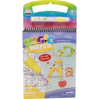 Hang Wing Magic Water Letter World Book Arts and Crafts Learning Activity Set
English, 3 Years and Above