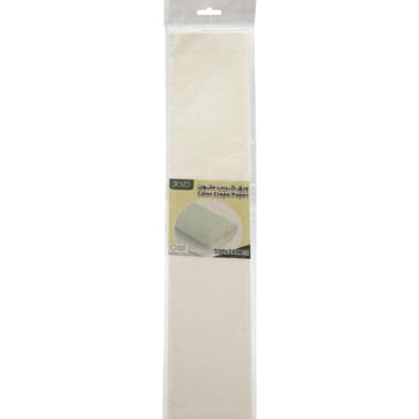 Roco Crepe Paper
50 X 160 cm, White