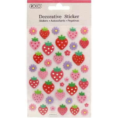 Roco Fun & New Stickers
Strawberry, 35 Pieces