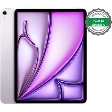Renewed Grade A Apple iPad Air 13 M3 2025
Tablet - Wi-Fi, 13", 256 GB, 8-core CPU, Purple