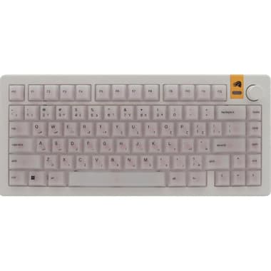 Glorious GMMK 3 HE 75% Mechanical Gaming Keyboard
Wired, for Windows 10 or Later/macOS 10.11 or Later, White
