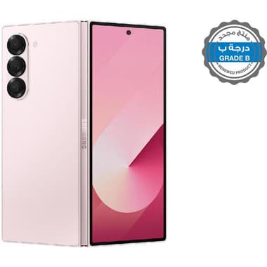 منتج مجدد درجة ب سامسونج جالكسي زد فولد6
512 جيجابايت, وردي, الجيل الخامس