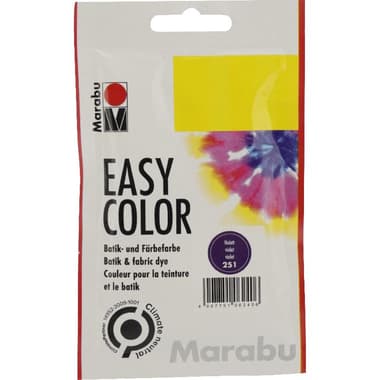 Marabu EasyColor Fabric Dye
Violet, 25.00 g ( .88 oz ), for Batik and Textile