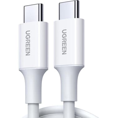 يوغرين US300 من USB-C الى USB-C سلك شحن ونقل بيانات
1 متر, 3.28 قدم, ابيض