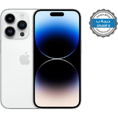 منتج مجدد درجة ب ابل آيفون 14 برو
128 جيجابايت, فضي, الجيل الخامس