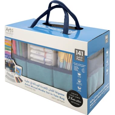 Art Expedition Carrying Case Set Artist Mixed Media Set
Blue, 141 Pieces