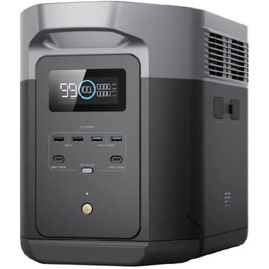 ايكوفلو دلتا ماكس 2 محطة طاقة محمولة
شحن سريع للبطارية, 13 4) منفذ × USB / 2 × USB-C / 6 × منافذ AC / منفذ سيارة), 560000 مللي أمبير, اسود