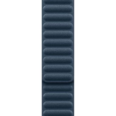 Apple Magnetic Link Wrist Strap
for Apple Watch Ultra 2/Watch Series 10 46/Watch Series 9 45/Watch SE 44, Durable Microtwill, Medium/Large Band Size, Pacific Blue