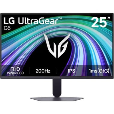 LG 25G523B 25" Gaming Monitor
FHD (Full HD), 200 Hz, 1ms (GtG), Black