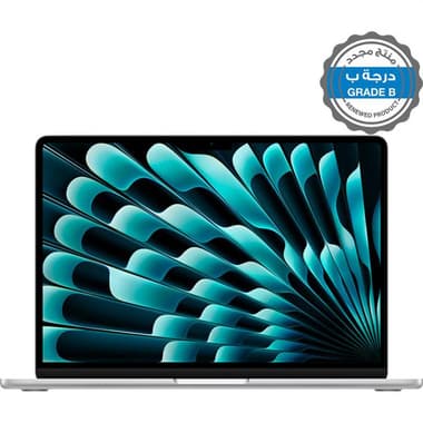 منتج مجدد درجة ب ابل ماك بوك اير لابتوب
13.6", ام5, 24 جيجابايت رام, 1 تيرابايت اس اس دي, ماك آو اس, 10 نواة معالج الرسوميات,