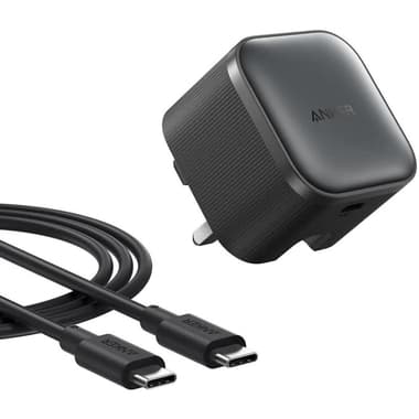 Anker Nano Charger 45W with USB-C Cable
PowerIQ 3.0, 45 Watts, Single USB-C, Black