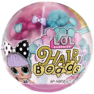 L.O.L. Surprise! Make-a-Hairstyle Tots: Hair Beads - Assorted Doll Playset
Assorted Color, 3 Years and Above