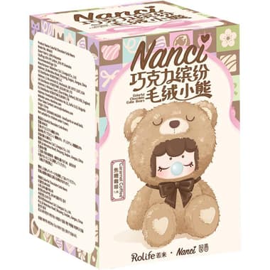Robotime Nanci Colorful Chocolate Cutie Bears - Surprise Plush Dolls Toy Collectible
Assorted Color, 14 Years and Above