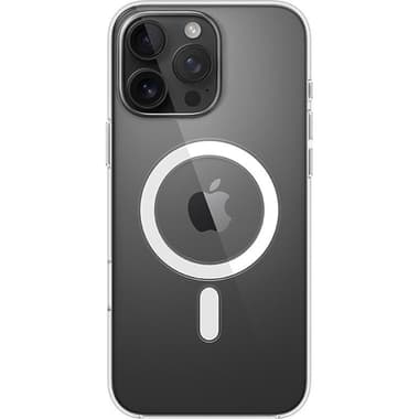 Apple Clear Back Cover Mobile Case with MagSafe
for iPhone 16 Pro Max, Clear