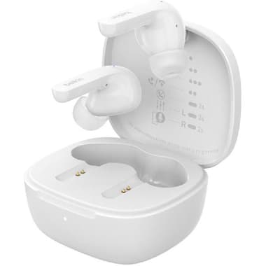 Belkin SoundForm Motion Earbuds
Bluetooth, USB-C, Built-in Microphone, White
