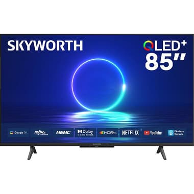 سكاي وورث 85 بوصة تلفزيون ذكي
دقة 4 كيه كيو ال اي دي+, 120 Hz, اسود, Q6800H