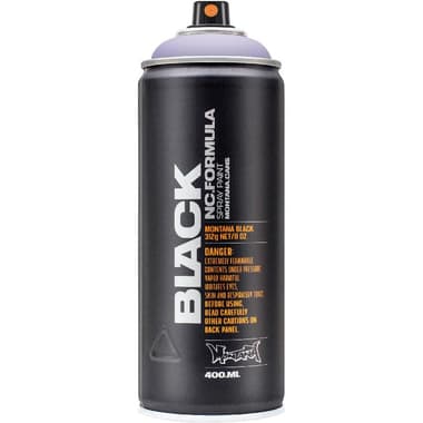 MONTANA-CANS Black Spray Paint
Lavender, 400.00 ml ( 14.08 oz )