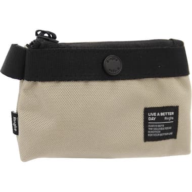 RINGKE Mini Pouch Tarpaulin Earbuds Case
for Earbuds, Beige