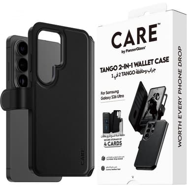 PanzerGlass Tango Flip Cover Mobile Case with MagSafe
for Samsung Galaxy S26 Ultra, Black
