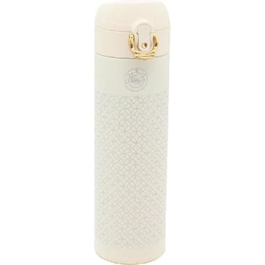 Atrium 304 Water Bottle
Printed Pattern Body with Gold Lock, Cold, 520.00 ml ( 18.30 oz ), White