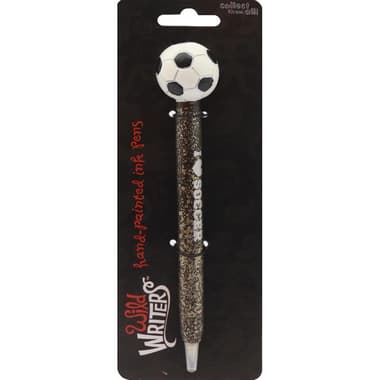 Wild Writers Polystone Soccer Ball Rollerball Pen
Blue Ink Color, Medium, Ballpoint