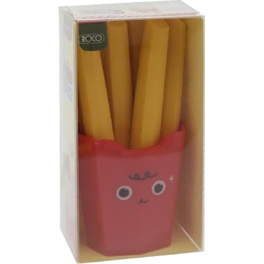 Roco Rubber Eraser
French Fries in Pet Box, Assorted Color