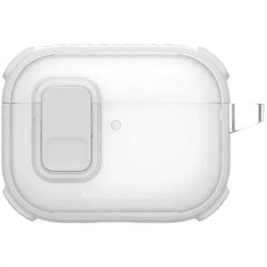Amazing Thing Titan Pro Mag Earbuds Case
for Apple AirPods Pro 3, Clear White