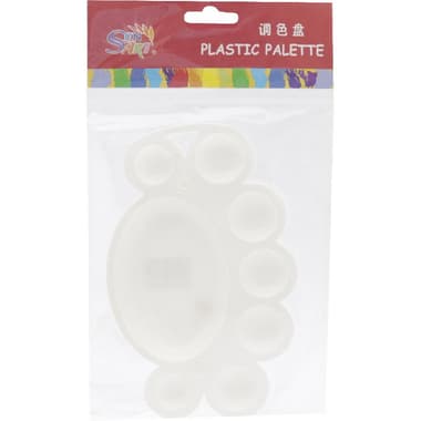 Sunart Pallete - 8 Paint Wells Coloring Tool
White