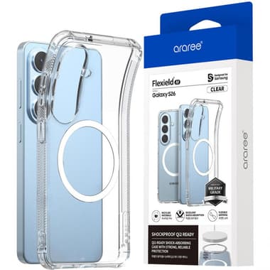 Araree Flexield M Back Cover Mobile Case with MagSafe
for Samsung Galaxy S26, Clear