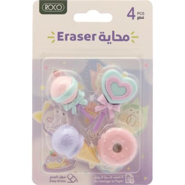Roco Rubber Eraser
Dessert, Assorted Color