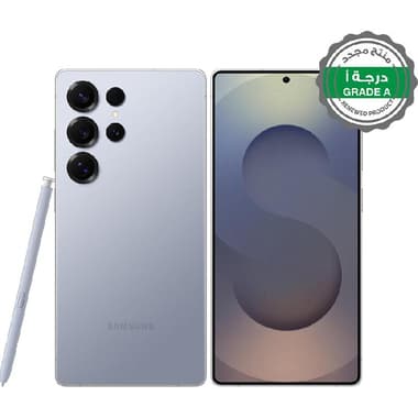 منتج مجدد درجة أ سامسونج جالكسي اس 25 الترا
256 جيجابايت, أزرق فضي تيتانيوم, 5G