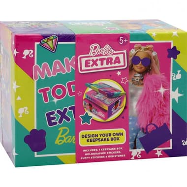 Barbie Extra Dyo Keepsake Box Cosmetics & Fashion Activity Set
3 Years and Above