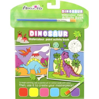 Dinosaur Book Arts and Crafts Learning Activity Set
English, 3 Years and Above
