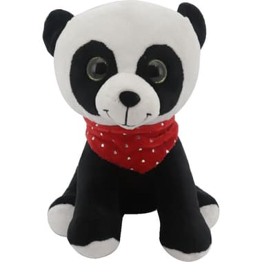 Royal Falcon Panda Plush Toy
Black/White, 3 Years and Above