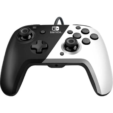 PDP Faceoff Deluxe+ Controller
Wired, for Nintendo Switch, Black/White