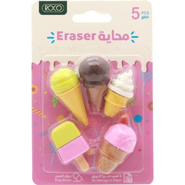Roco Rubber Eraser
Dessert, Assorted Color