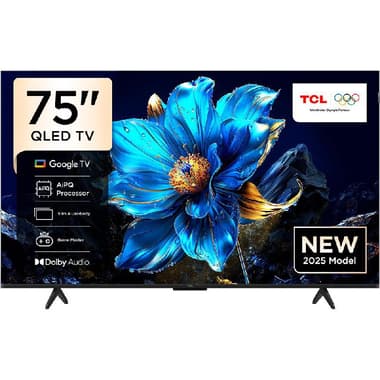 تي سي ال 75 بوصة تلفزيون ذكي
دقة 4 كيه كيو ليد, 60 Hz, اسود, 75P79K